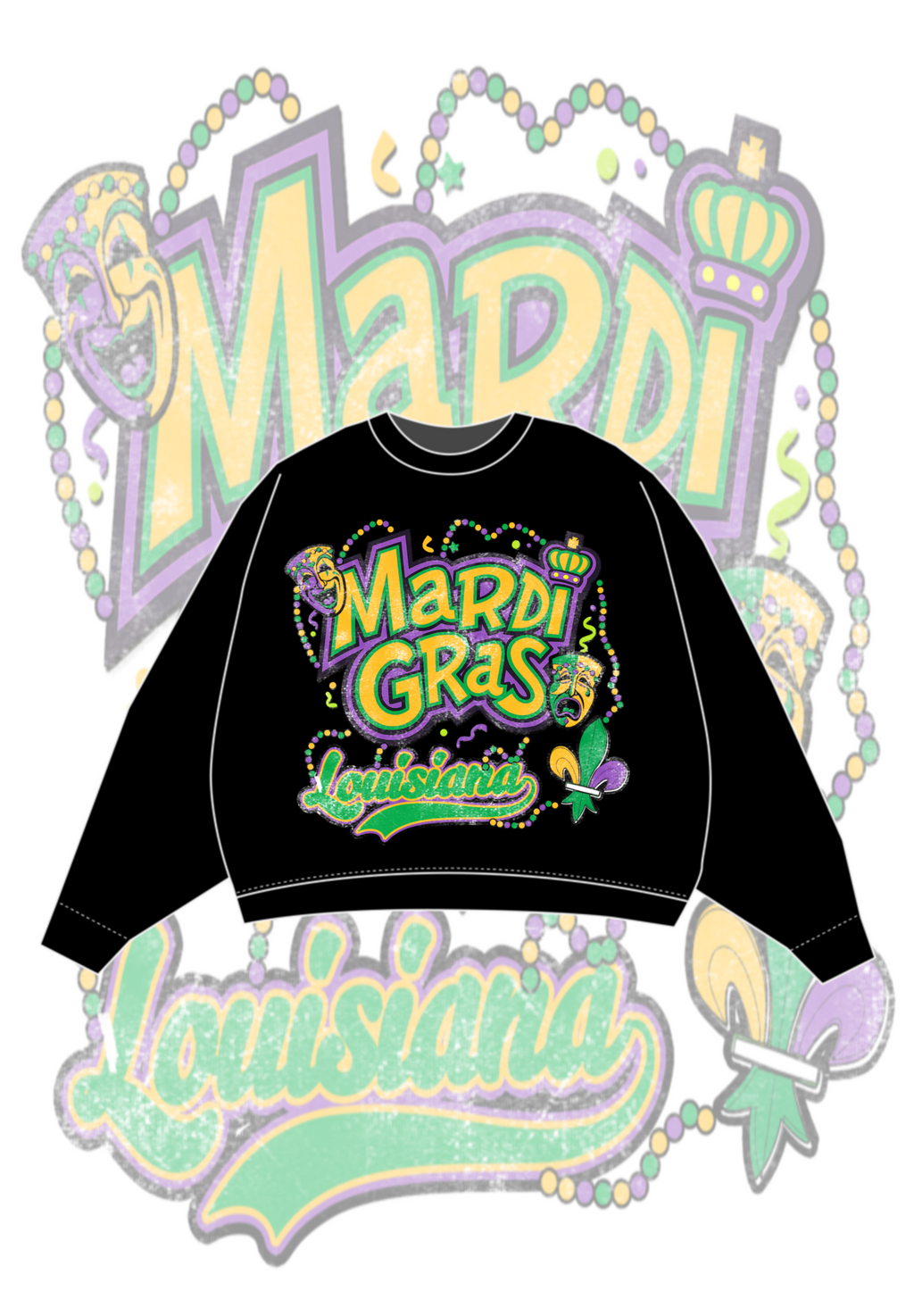 Mardi Gras Sweatshirt