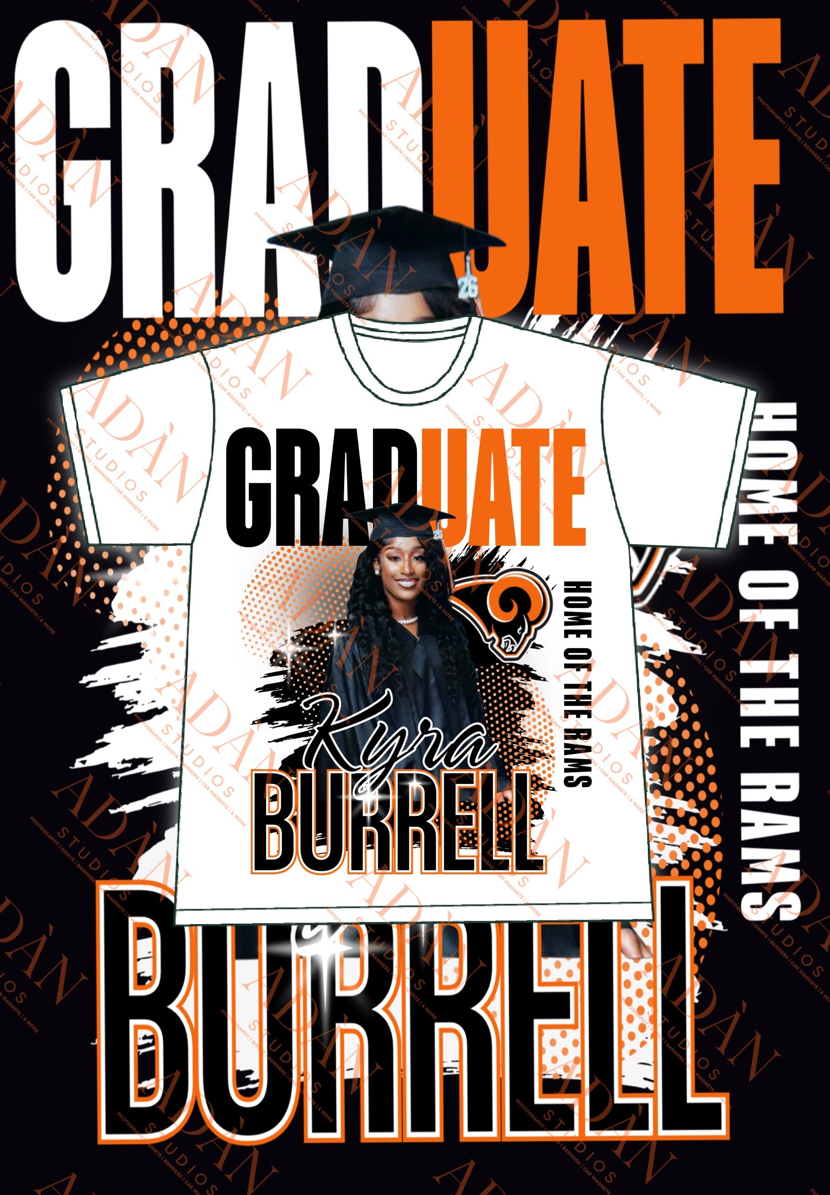 Kyra Burrell Graduation Shirt