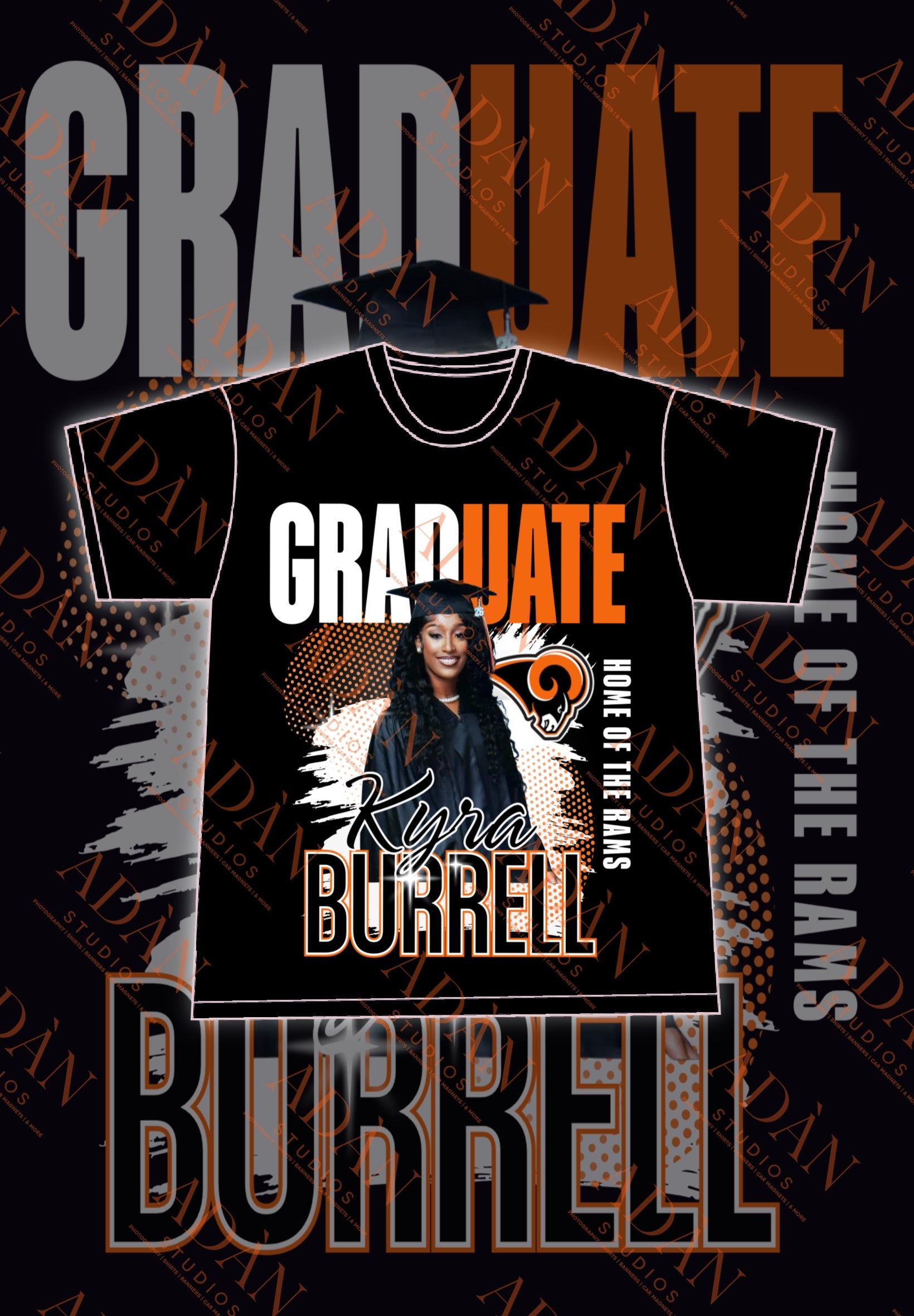 Kyra Burrell Graduation Shirt