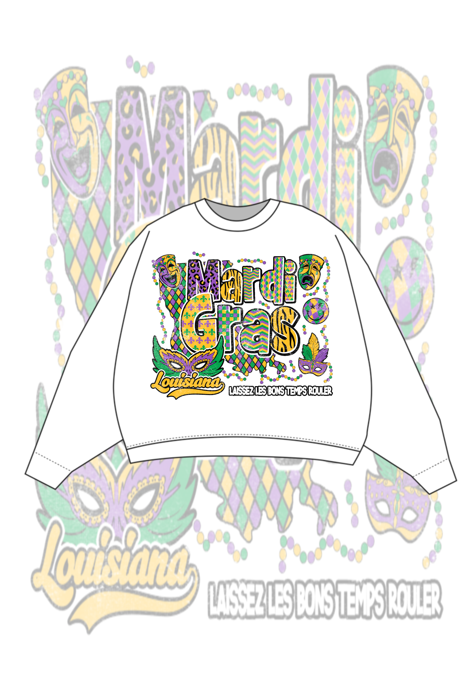 Laissez Les Bons Temp Rouler Sweatshirt