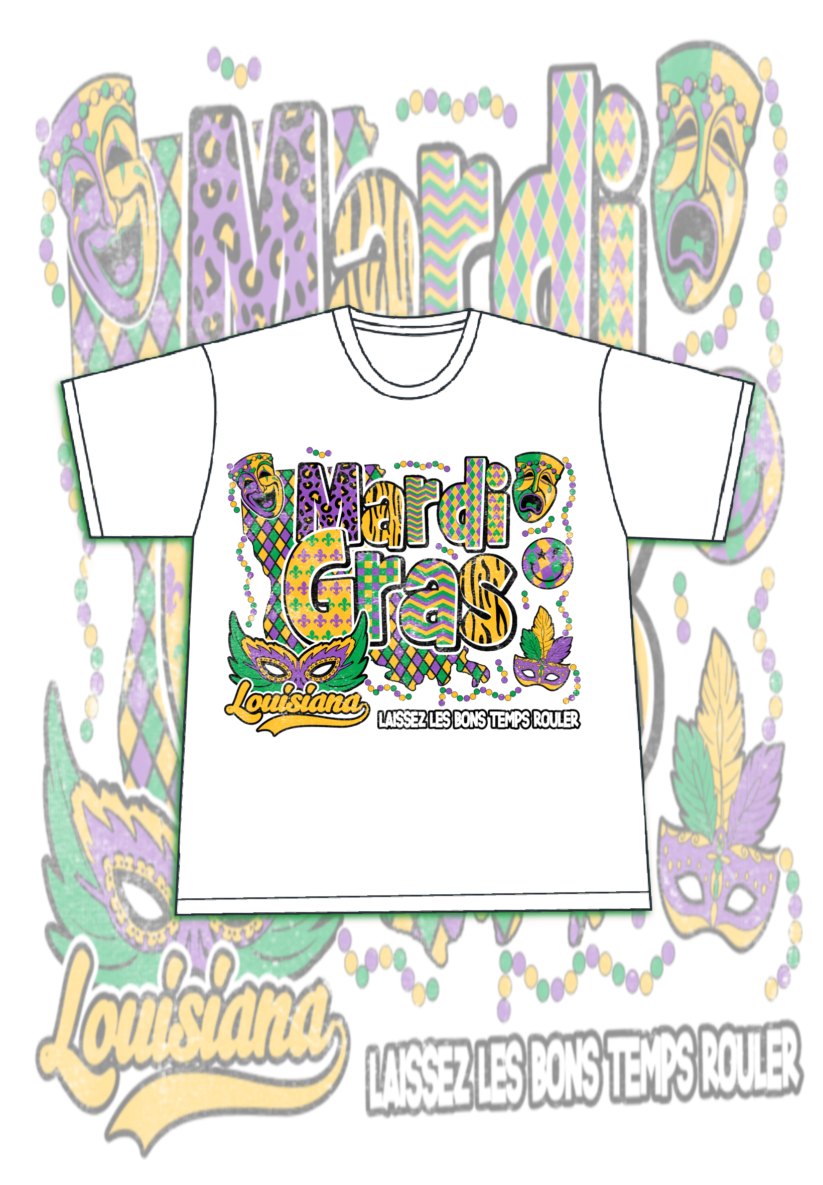 Laissez Les Bons Temp Rouler T-shirt